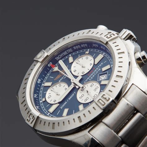 pre owned breitling colt quartz.